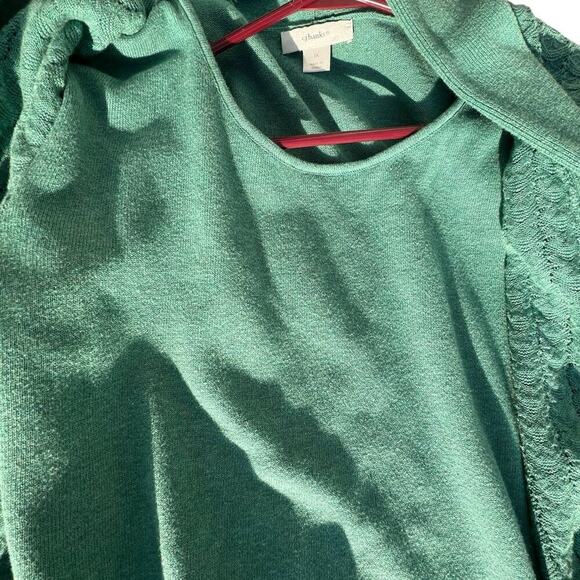 CJ Banks women’s one piece tank and cardigan sweater set, women's size 1X - Picture 3 of 10